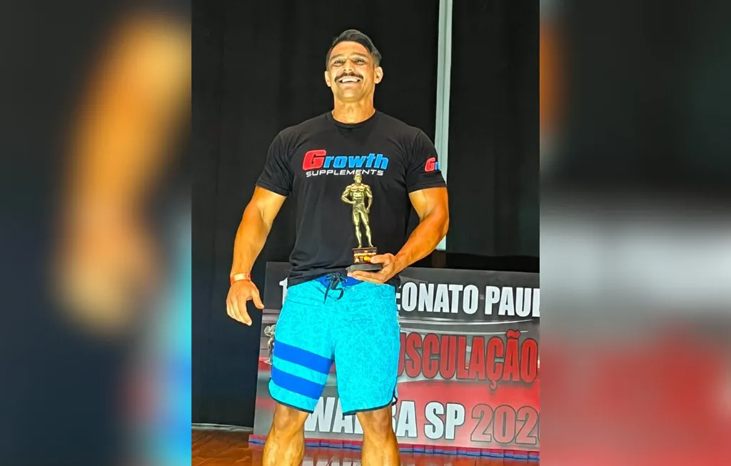 Franco da Rocha tem campeão paulista de fisiculturismo na categoria Men's Physique