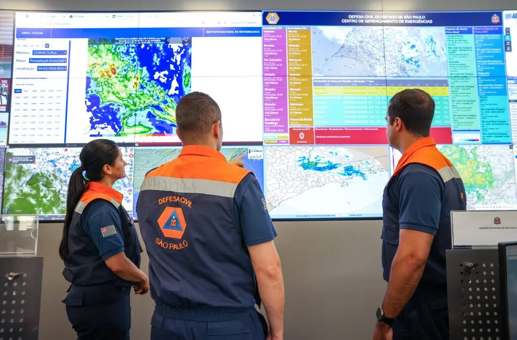 Frente fria deve atingir Caieiras e Morato com chuvas, ventos fortes e queda de temperatura