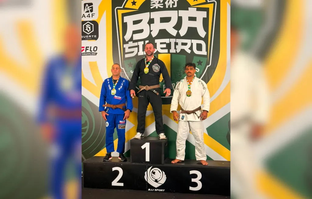 Subcomandante da GCM de Franco da Rocha conquista 3º lugar no Campeonato Brasileiro de Jiu-Jitsu da CBJJE