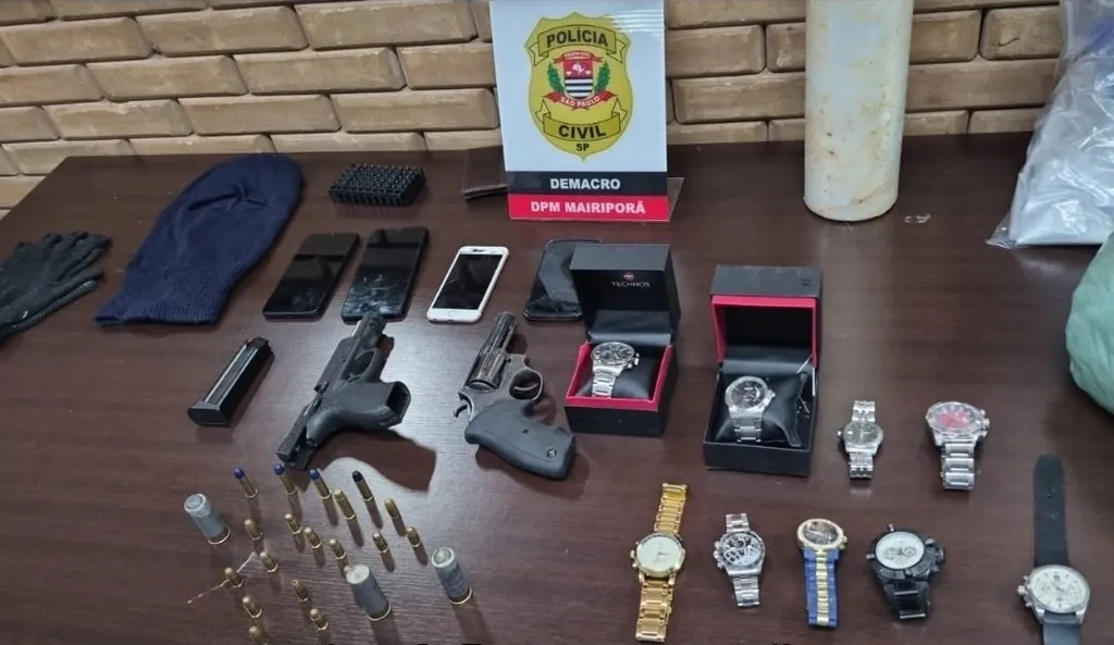 Com apoio de equipe de Franco da Rocha, Operação Argos prende suspeitos de roubo em Mairiporã